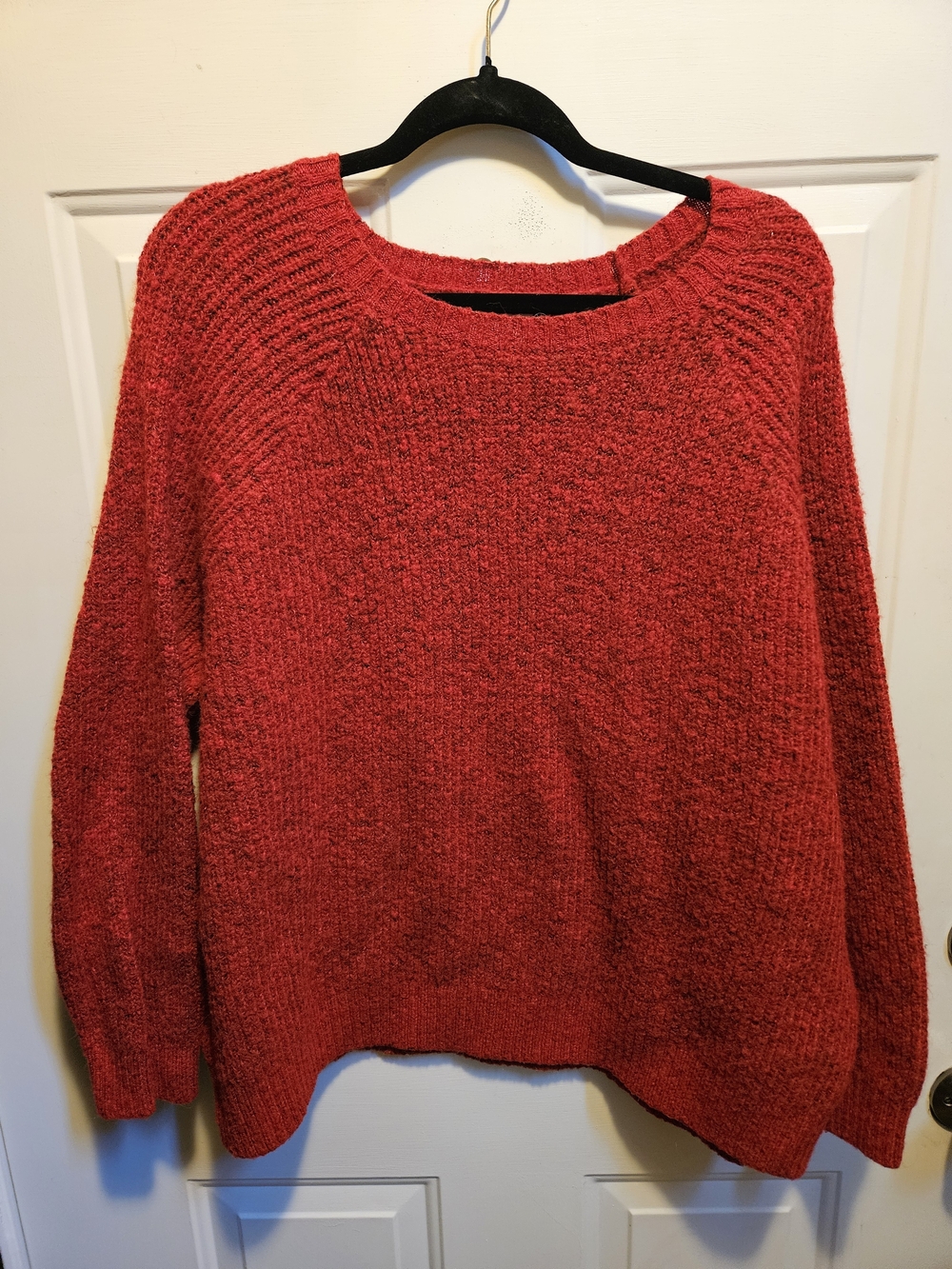 Old Navy Red Crewneck Women's Sweater